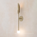 Luzes de parede de luxo em metal ouro com design moderno mais recente